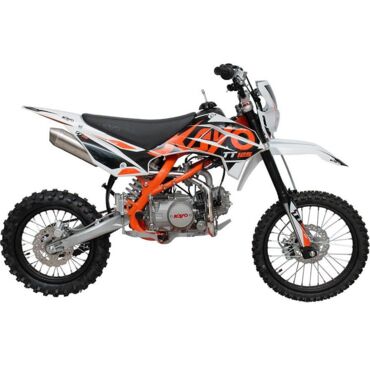Питбайк KAYO BASIC K125EM 17 14 KRZ 26 (механ. сцепл., эл. стартер) - миниатюра 5