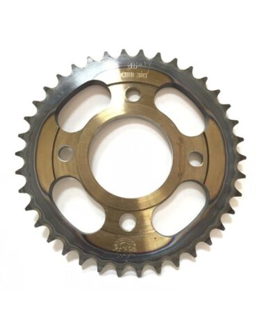 Звезда ведомая стальная 428 38T d 58mm, 4 болта крепл. L 90mm, с проточкой SM PARTS