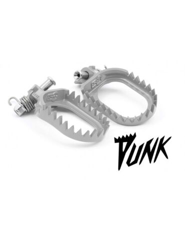 Подножки стальные серебристые S3 Punk KTM 07 16 / Husaberg 11 16 / Husqvarna 14 16 / Beta -19 / Sherco / Gas Gas -20 / Yamaha