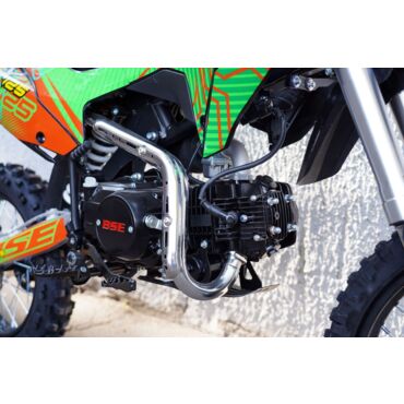 Питбайк BSE EX125 17 14 Green Orange Ant (020) - миниатюра 7