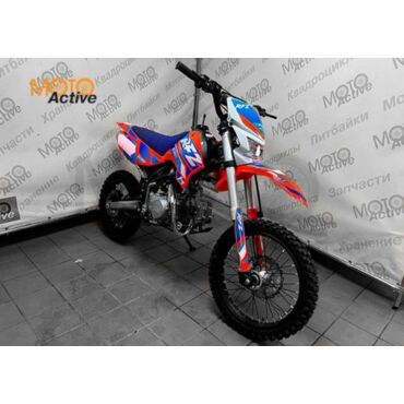 Питбайк APOLLO RFZ START 125X LЕ 17х14 ( Оранжевый ORANGE) - миниатюра 8