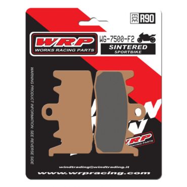 Тормозные колодки WRP WG 7500 F2 (LMP500 SF / LMP500 SFP / FDB2265 / FA630) - миниатюра 1