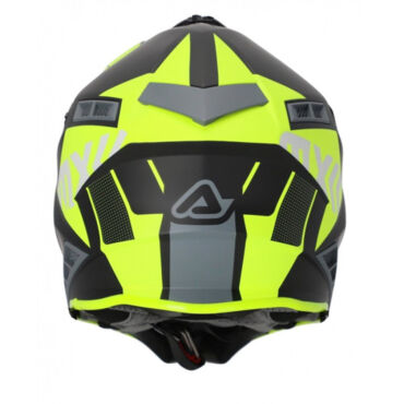 Acerbis Шлем кроссовый X Track 22 06 Black Fluo Yellow - миниатюра 5