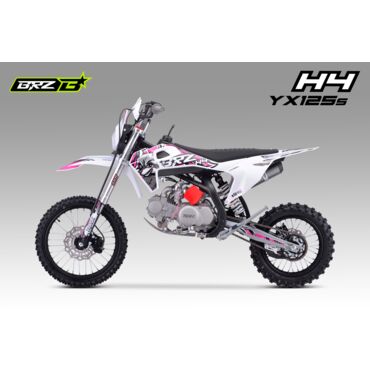 Питбайк BRZ H4 YX125s 17 14 (полуавтомат, электростартер) - миниатюра 9