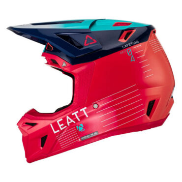 Leatt Мотошлем Moto 8.5 Helmet Kit Red (2023) - миниатюра 5