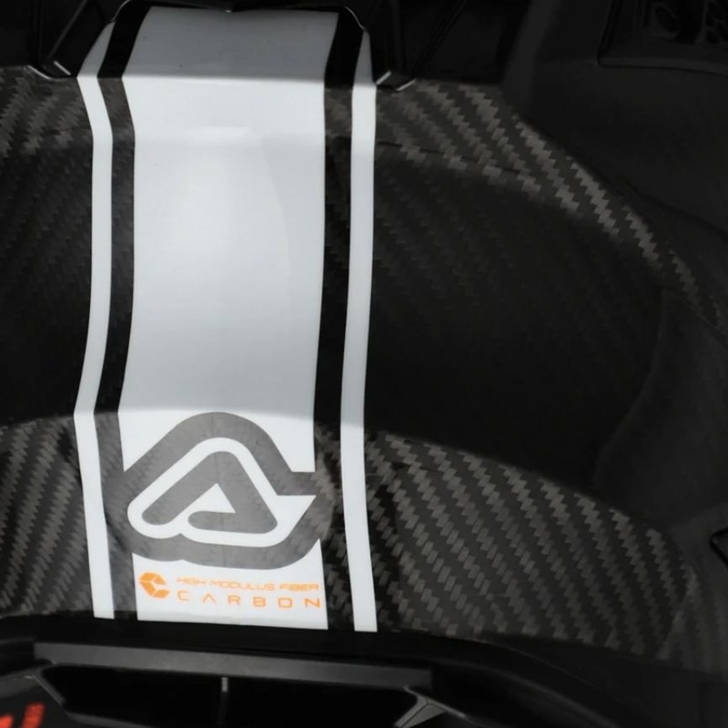 Acerbis Шлем Airstrike C 22 06 Orange White - фото 13