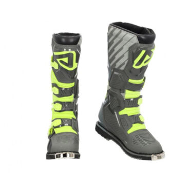 Acerbis Мотоботы кроссовые X RACE Grey Yellow - миниатюра 5