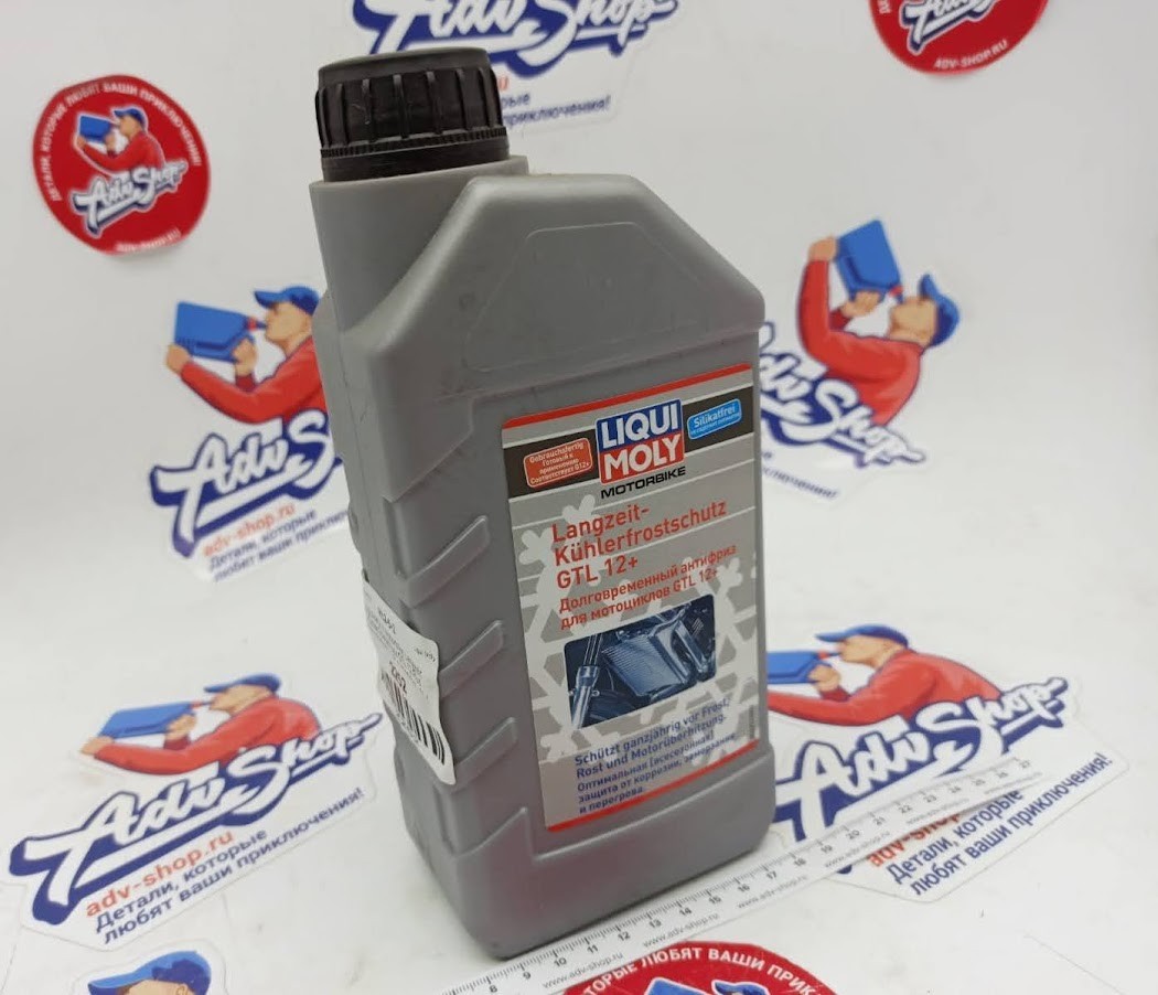 LIQUI MOLY Motorbike Langzeit Kuhlerfrostschutz GTL 12 Plus долговременный антифриз - 1L  ( 2252 ) - фото 1