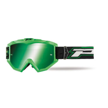 Очки Progrip 3204 FL Green Fluo Matt Multilayer Mirror Green Lens (зеленая зеркальная линза 3251) - миниатюра 3