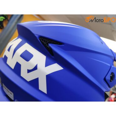 Шлем кроссовый Sparx Fenix (JK 6803), синий матовый - миниатюра 9