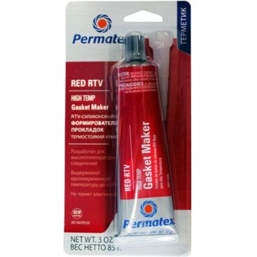 Герметик Permatex Red High Temp (красный) - 85 гр. - миниатюра 1