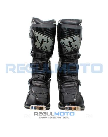 Мотоботы TIGER MX1, черный серый