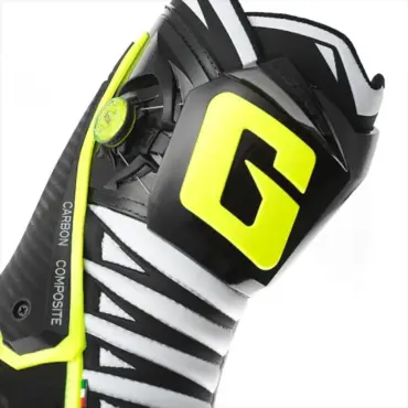 Мотоботы Gaerne GP1 Evo White Black Yellow - миниатюра 6