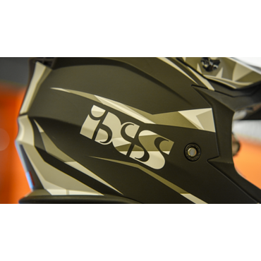 Кроссовый шлем IXS 362 2.2 черно серый матовый - миниатюра 9