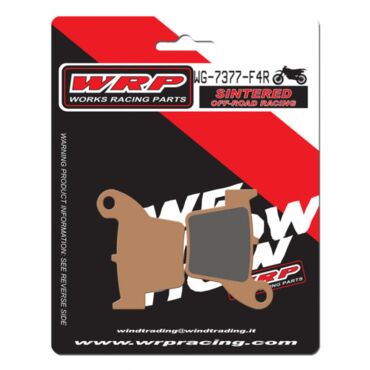Тормозные колодки WRP WG 7377 F4R (LMP377 ORR / FDB2139 / FA346) - миниатюра 1