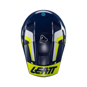 Leatt Шлем кроссовый Moto 3.5 Helmet Kit 2024 Blue - миниатюра 8