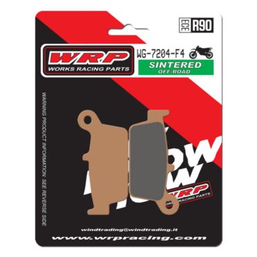 Тормозные колодки WRP WG 7204 F4 (LMP204 OR / FDB539 / FA131) - миниатюра 1