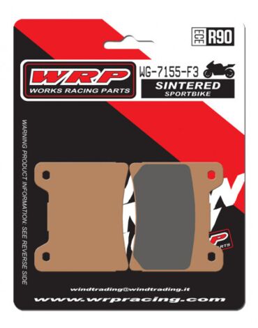 Тормозные колодки WRP WG 7155 F3 (LMP155 SR / FDB337 / FA088)
