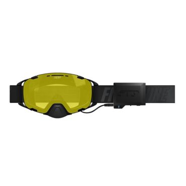 509 Очки снегоходные Aviator 2.0 S1 с подогревом Black with Yellow - миниатюра 4