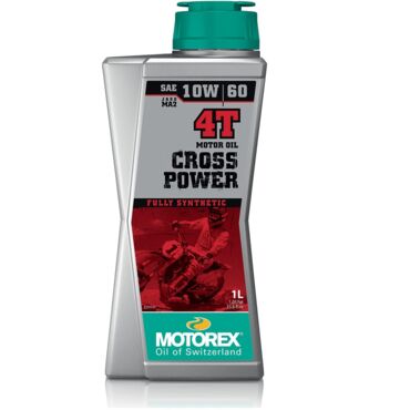 Масло моторное Motorex Cross Power 4T 10w60 1L синтетика - миниатюра 1