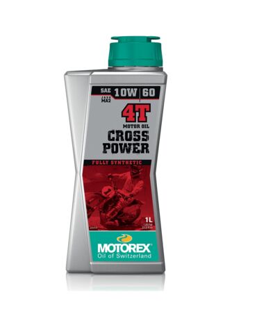 Масло моторное Motorex Cross Power 4T 10w60 1L синтетика