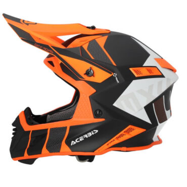 Acerbis Шлем кроссовый X TRACK 22 06 Orange Fluo Black - миниатюра 3