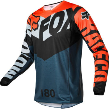 FOX Джерси 180 Trice Grey Orange - миниатюра 2
