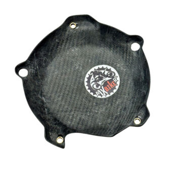Карбоновая защита крышки сцепления KTM 250 300EXC 24- / Husqvarna TE250 300 24- / GasGas EC250 300 24- - миниатюра 3