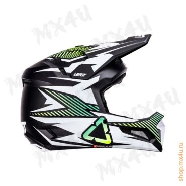 Шлем 3.5 V26 Thermoplastic + 3.5 очки Vizion - Зеленый - миниатюра 7