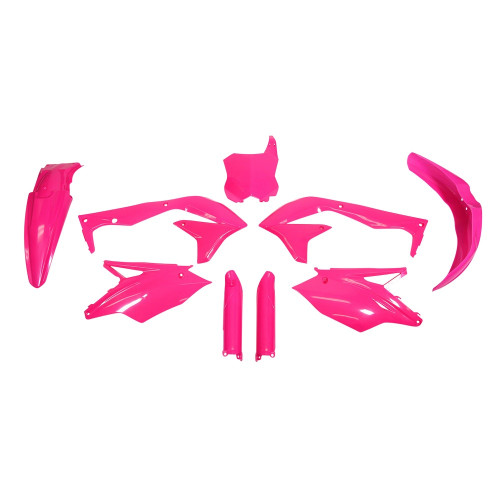 Комплект пластика Kawasaki KX450F (2016 2018), NEON PINK
