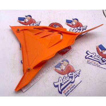 KTM Air filter cover Крышка воздушного фильтра с воздухозаборниками оранжевая SX SXF 125 450 23-> ( A46006903000EB ) - миниатюра 4