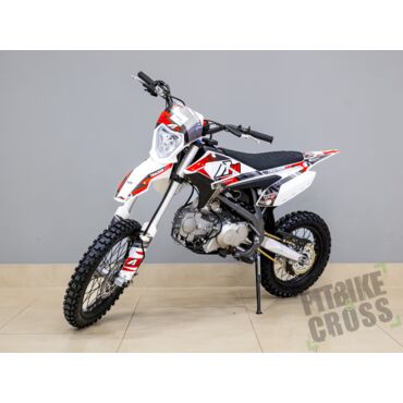 Питбайк Apollo Tracker 125LE, 17 14 (Красный Белый) - миниатюра 1