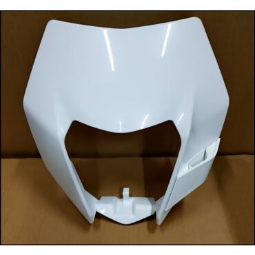 KTM HEAD LIGHT MASK WHITE 2014 маска фары белая EXC 14 - 16  ( 7810800100028 ) - миниатюра 2