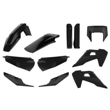 Polisport Full kit Husqvarna Black полный комплект пластика ( черный )  FE TE 20->  // 178 91022 - миниатюра 1