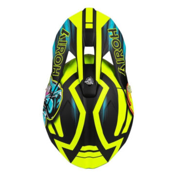 Airoh Мотошлем Wraaap Cyber Yellow Matt - миниатюра 6