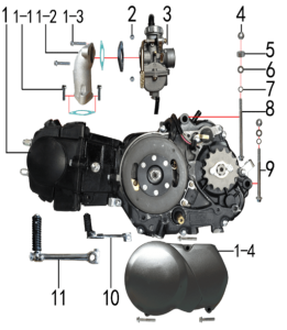 Карбюратор Mikuni VM26 (PZ-30M).134.0121 - миниатюра 6