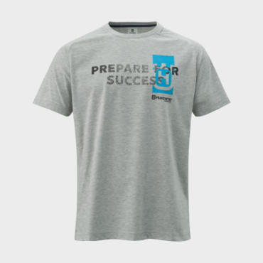 Футболка Husqvarna Succes Tee, grey (M, Взрослая  Повседневная) - миниатюра 2