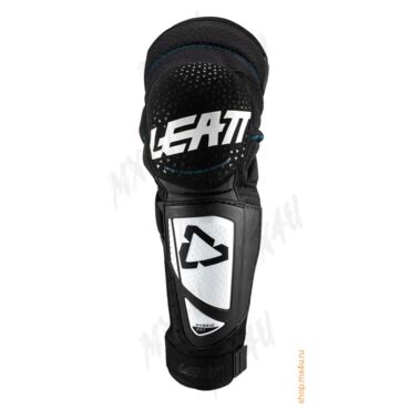 Наколенники 3DF Hybrid EXT Knee & Shin Guard White Black - миниатюра 3