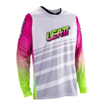 Leatt Джерси 3.5 Jr Retro Pink - миниатюра 6