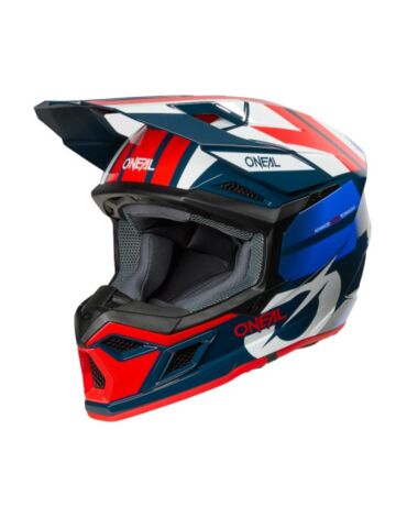 Oneal Кроссовый шлем 3Series Ride V.25 синий белый
