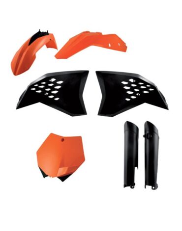 Комплект пластика KTM SX SX F (2008 2010), Оранжевый черный
