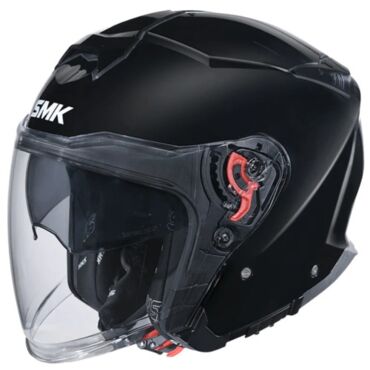 Шлем дорожный SMK GTJ, black gloss (L, Взрослая  Дорожная) - миниатюра 1