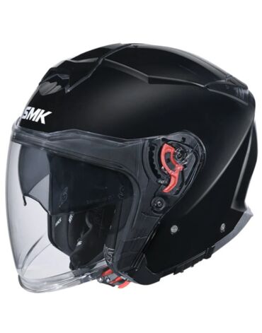 Шлем дорожный SMK GTJ, black gloss (L, Взрослая  Дорожная)