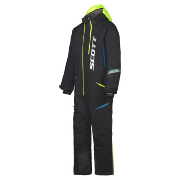SCOTT Комбинезон DS Shell Dryo (увеличенный объем) black neon yellow - миниатюра 4