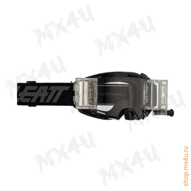 Маска кросс Vizion 3.5 Roll Off Stealth Clear 90 VLT - фото 1