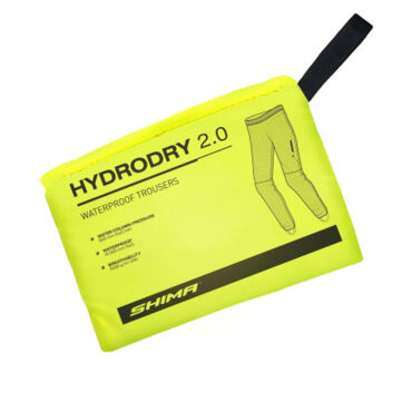 Shima Штаны дождевые Hydrodry 2.0 Black Fluo - миниатюра 3