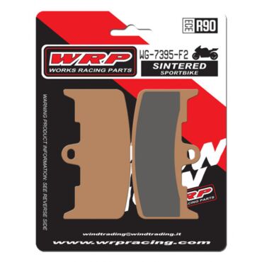 Тормозные колодки WRP WG 7395 F2 (LMP395 SF / LMP395 SFP / FDB2145 / FA345) - миниатюра 1