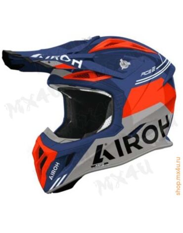 Кроссовый шлем Aviator Ace 2 Fury Cerulean Gloss