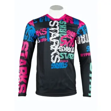 Джерси детское Starks Base Cross kids розовый бирюза - миниатюра 2