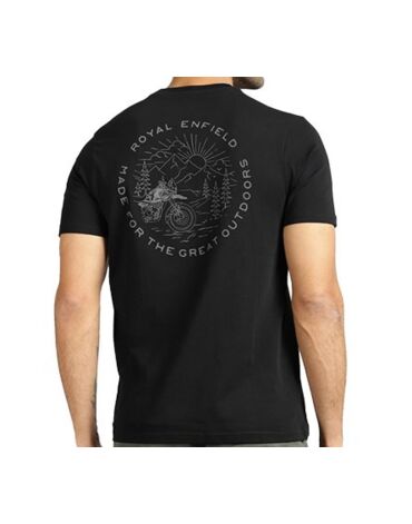 Футболка GREAT OUTDOORS REFLECTIVE T SHIRT BLACK , размер XL